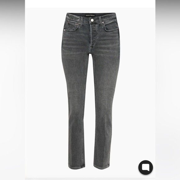 Aritzia Denim Forum Arlo High Rise Straight Jeans - Picture 4 of 13